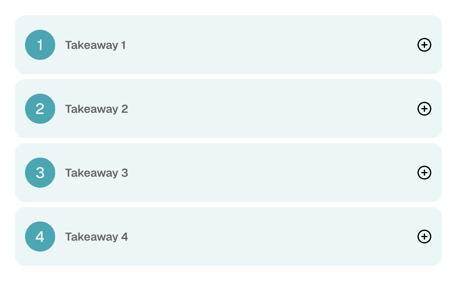 Key Takeaways Mockup
